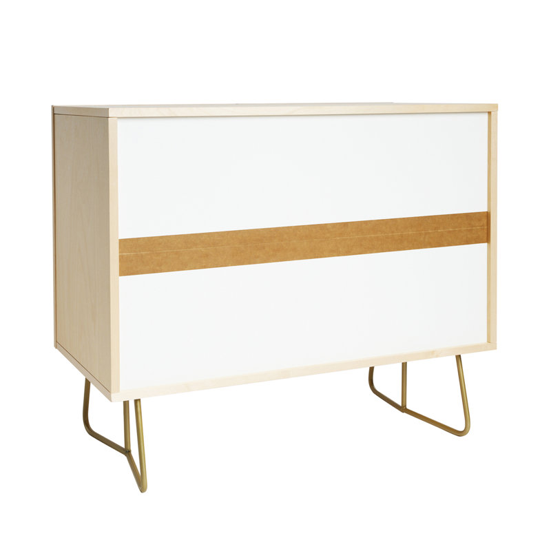 Marta Barragan Camarasa Marble Mosaic Pattern 2 Door Credenza Cabinet